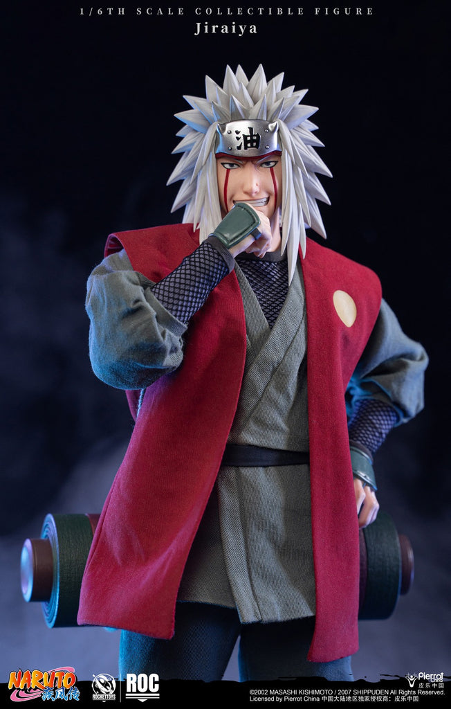 Preorder! Rocket Toys ROC019 Naruto Shippuden Jiraiya 1/6 Scale Collectible Figure Deluxe Edition