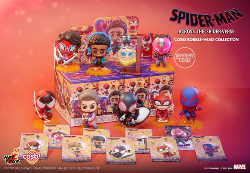 Hot Toys CBX129 Spider-Man: Across The Spider-Verse Cosbi Bobble-Head Collection (Series 2)