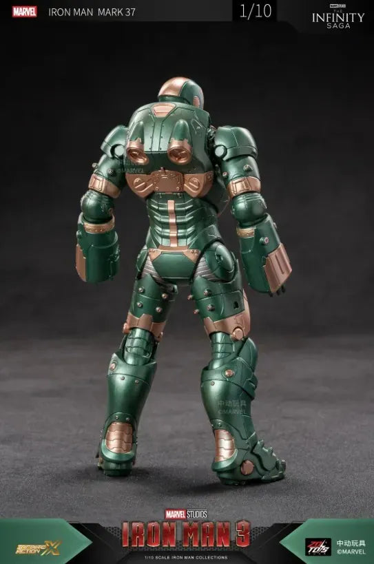 ZD Toys Iron Man 3 Iron Man Mark 37 1/10th Scale Collectible Figure