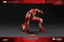Load image into Gallery viewer, ZDToys Iron Man Mark 43 MK43 1:10 figure LED light up Version