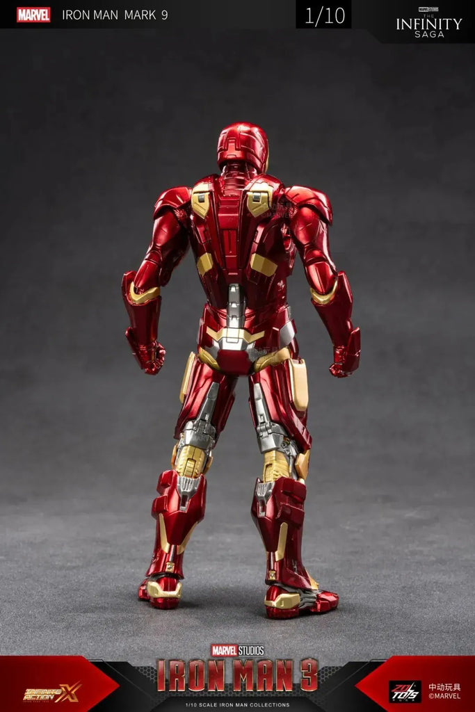ZD Toys Iron Man 3 Iron Man Mark 9 1/10th Scale Collectible Figure