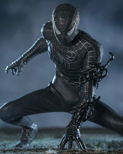 Hot Toys MMS727B Spider-Man 3 1/6th scale Spider-Man (Black Suit) Collectible Figure Special Edition
