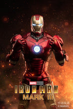 Load image into Gallery viewer, ZD Toys Iron Man Mark III 1:10 Scale Collectible Figure (LED Version)