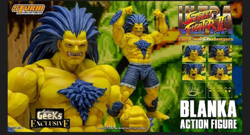 Storm Collectibles Ultra Street Fighter II: The Final Challengers Blanka (Player 2 Ver.) 1/12 Scale Action Figure