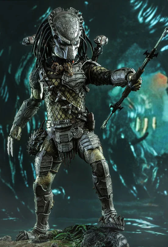 Hot Toys MMS443 ALIENS VS. PREDATOR: REQUIEM WOLF PREDATOR (HEAVY WEAPONRY) 1/6 scale Collectible Figure