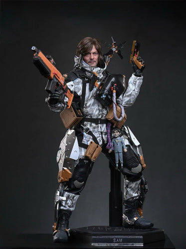 Preorder! Hot Toys VGM89 Death Stranding 2: On the Beach Sam (Junji Ito Suit) 1/6th scale Collectible Figure