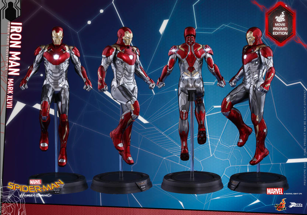 Hot Toys PPS004 Marvel Spider Man Homecoming Power Pose 1/6th scale Iron Man Mark XLVII