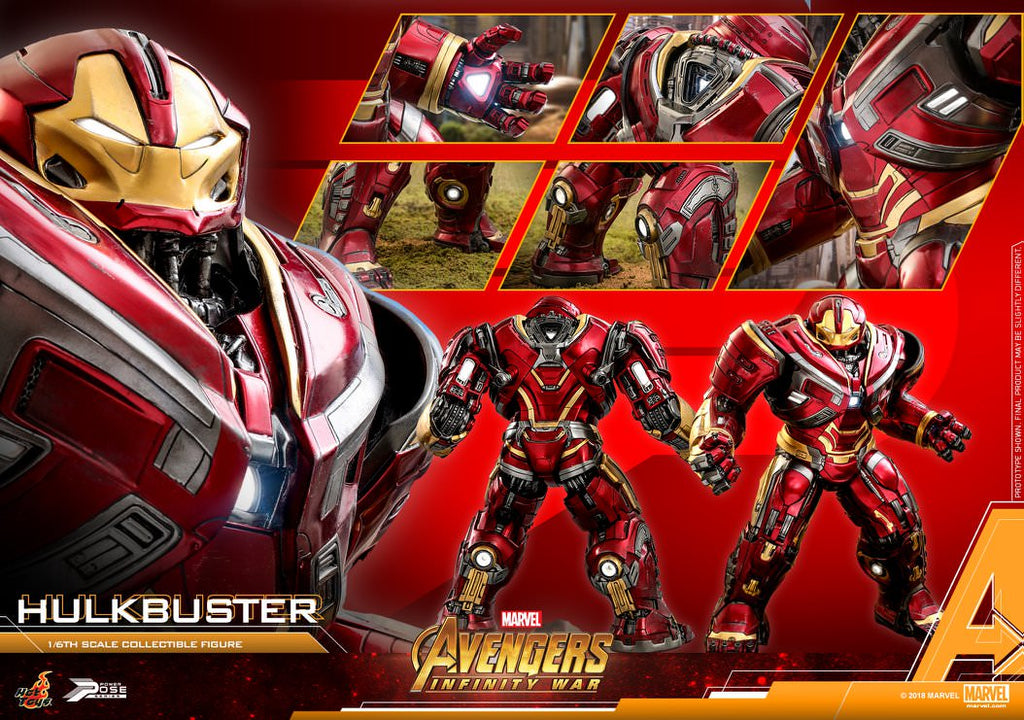Hot Toys PPS005 Marvel Avengers Infinity War 1/6th scale Hulkbuster