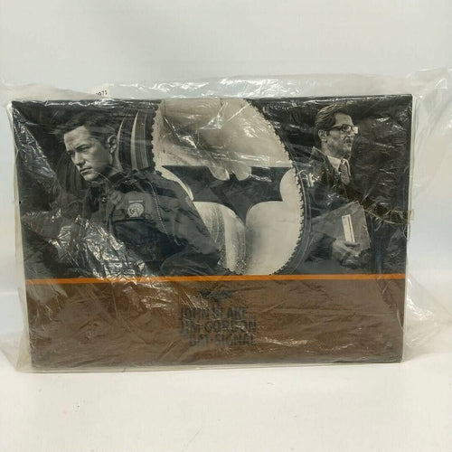 Hot toys MMS275 DC The Dark Knight Rises John Blake And Jim Gordon with Bat Signal