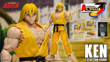 Load image into Gallery viewer, Storm Collectibles Street Fighter Alpha 3 Ken Masters Yellow Gi NYCC 2025 Exclusive 1/12 Figure