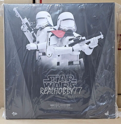Hot Toys MMS323 Star Wars The Force Awakens First Order Snowtrooper Two Pack 1/6 Scale Collectible Figure