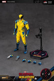 ZD Toys Deadpool and Wolverine Wolverine Yellow Suit 1/10 Scale Collectible Figure