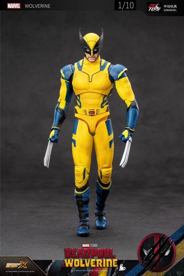 Deadpool & Wolverine Movie Masterpiece Action Figure 1/6 Wolverine (De – Hobby Figures Deadpool & Wolverine Movie Masterpiece Action Figure 1/6 Wolverine (De – Hobby Figures