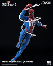 Load image into Gallery viewer, Preorder! Threezero Marvel’s Spider-Man 2 DLX Spider-Man Advanced Suit 2.0 (Peter Parker)