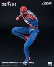 Load image into Gallery viewer, Preorder! Threezero Marvel’s Spider-Man 2 DLX Spider-Man Advanced Suit 2.0 (Peter Parker)