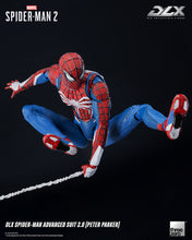 Load image into Gallery viewer, Preorder! Threezero Marvel’s Spider-Man 2 DLX Spider-Man Advanced Suit 2.0 (Peter Parker)