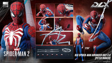 Load image into Gallery viewer, Preorder! Threezero Marvel’s Spider-Man 2 DLX Spider-Man Advanced Suit 2.0 (Peter Parker)