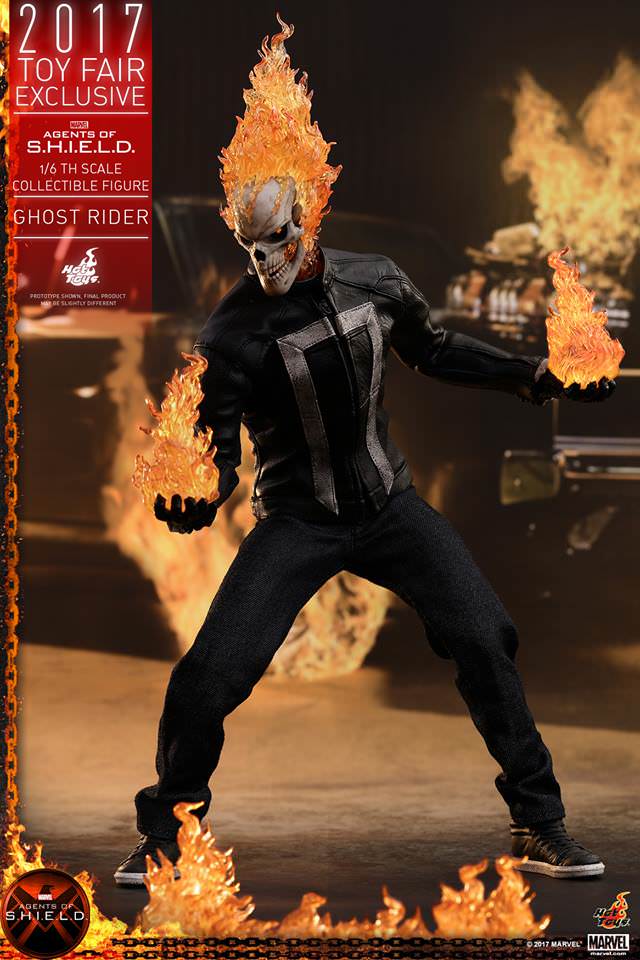 Hot Toys TMS005 Agents of S.H.I.E.L.D. Ghost Rider 1/6 scale Collectible Figure