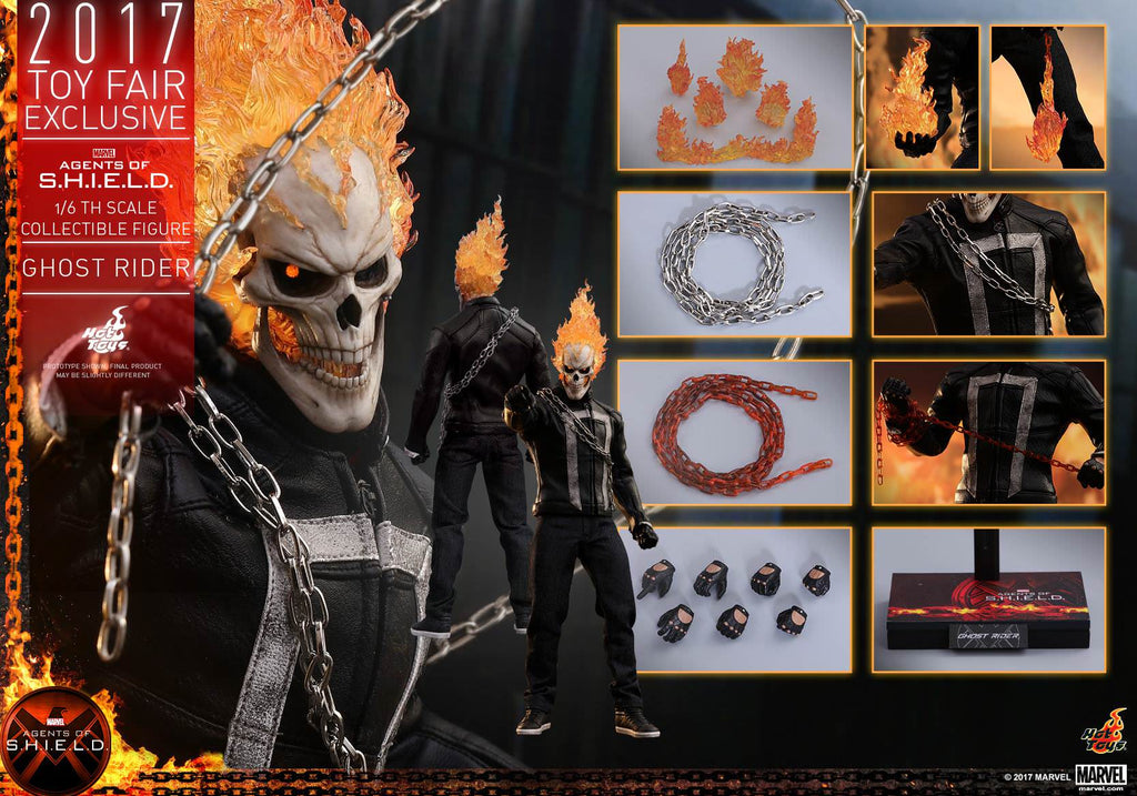 Hot Toys TMS005 Agents of S.H.I.E.L.D. Ghost Rider 1/6 scale Collectible Figure