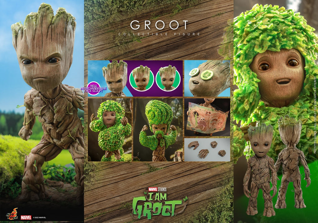Hot Toys TMS088 I Am Groot Groot Collectible Figure Life Size Figure