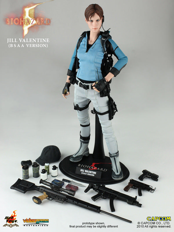 Hot Toys VGM11 Biohazard 5 Jill Valentine (BSAA Version) 1/6 Scale Collectible Figure