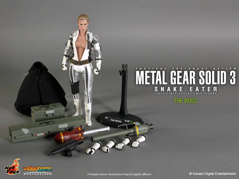Hot Toys VGM14 Metal Gear Solid 3 Snake Eater The Boss 1/6 Scale Collectible Figure