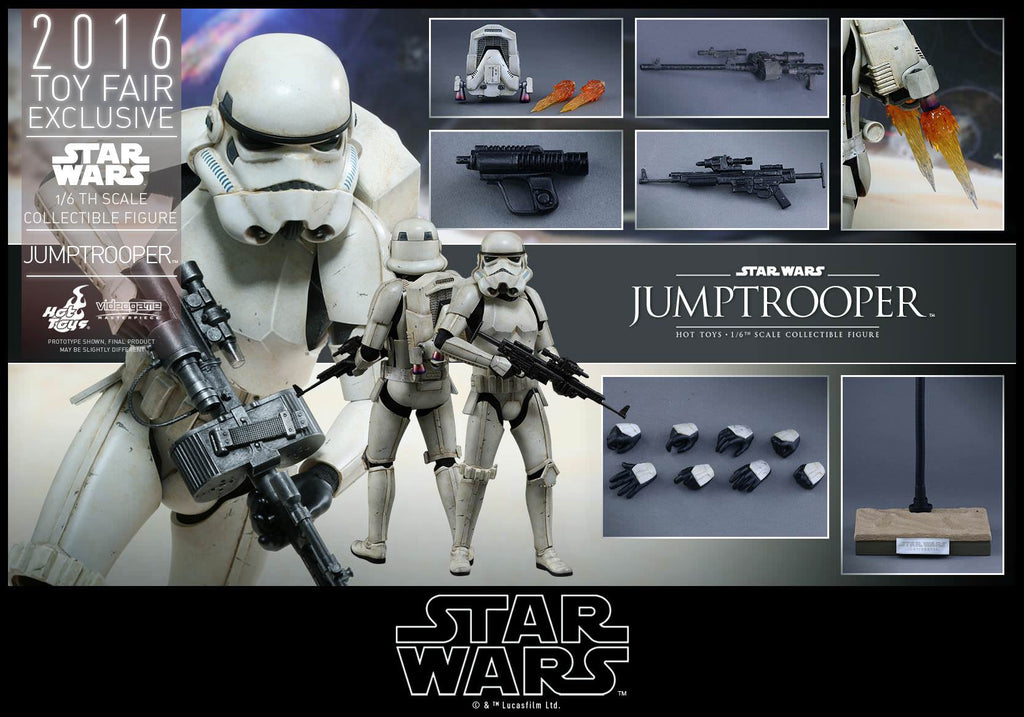 Hot Toys VGM23 Star Wars Battlefront Jumptrooper 1/6 Scale Collectible Figure