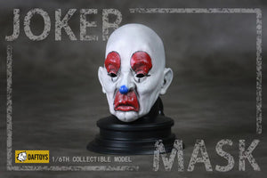 Preorder! Daftoys F025 1/6 Scale Set of 6 Joker Masks with Base