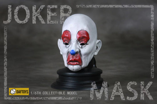 Preorder! Daftoys F025 1/6 Scale Set of 6 Joker Masks with Base