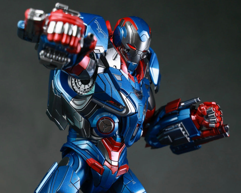 Hot Toys HT 1/6 MMS547D34 Avengers:Endgame Iron Patriot Action Figure In Stock | UK Hot Toys HT 1/6 MMS547D34 Avengers:Endgame Iron Patriot Action Figure In Stock | UK