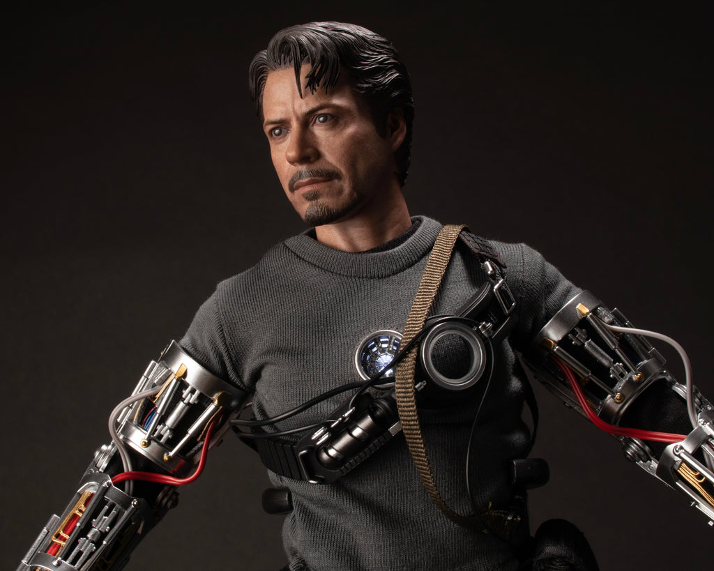 Hot toys MMS582B Tony Stark Mech Test Version Deluxe Edition(Special Edition)(Ironman)