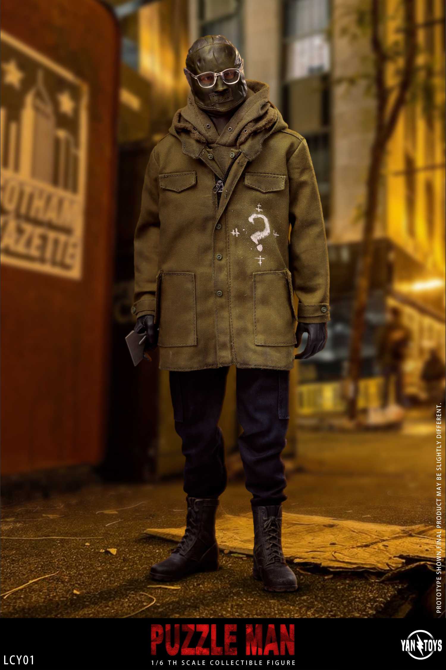 Yan Toys LCY01 Puzzle Man 1/6 Scale Collectibles Figure – Pop