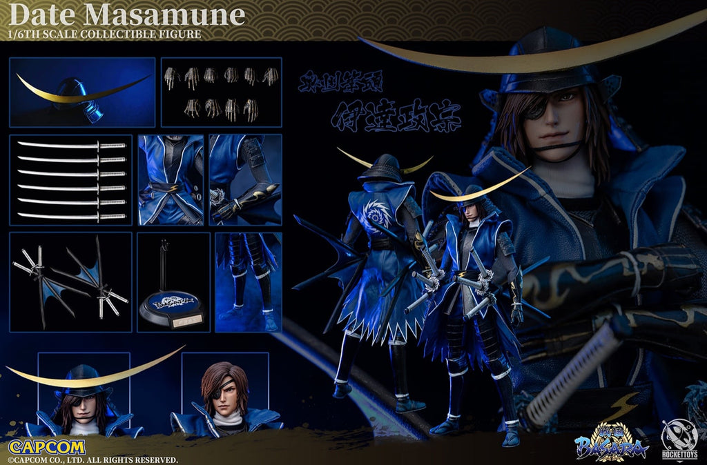 Rocket Toys ROC001 Capcom Basara Date Masamune 1/6 Scale Collectibles Figure