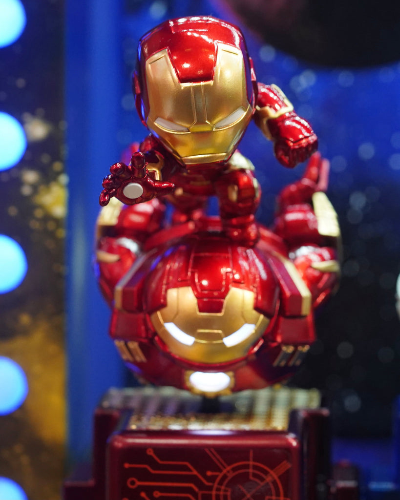 Hot toys Cosbaby Ironman and Hulkbuster CosRider