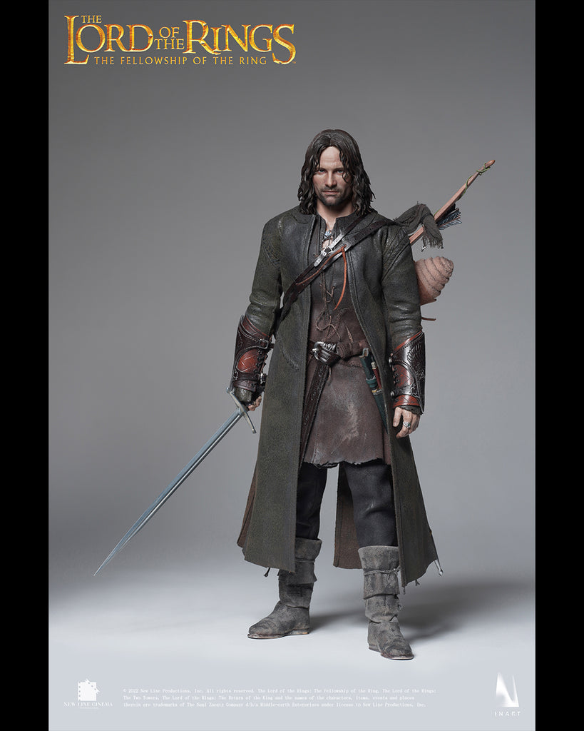 INART The Lord Of The Rings The Fellowship Of The Ring Aragorn 1/6th Scale Collectible Figure Standard Edition (Sculpted Hair)