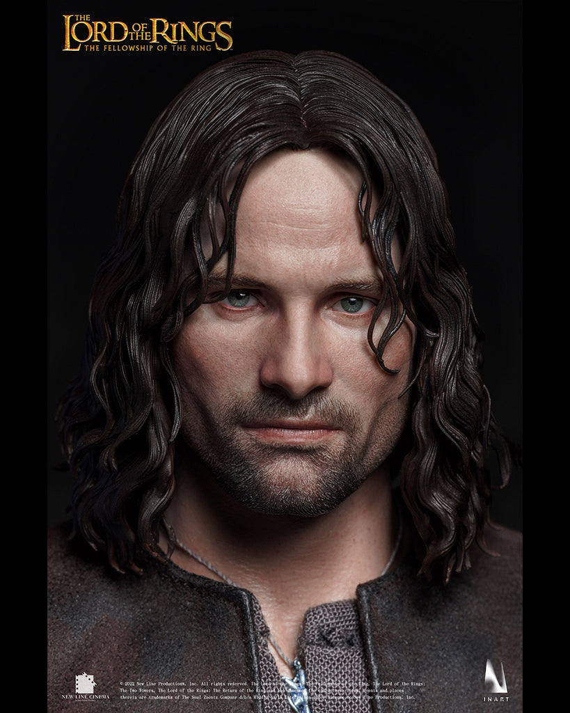 INART The Lord Of The Rings The Fellowship Of The Ring Aragorn 1/6th Scale Collectible Figure Standard Edition (Sculpted Hair)