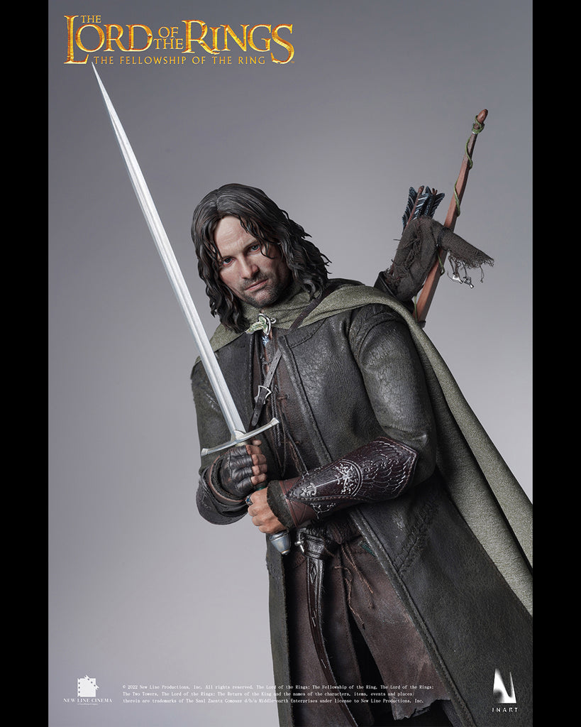 INART The Lord Of The Rings The Fellowship Of The Ring Aragorn 1/6th Scale Collectible Figure Standard Edition (Sculpted Hair)