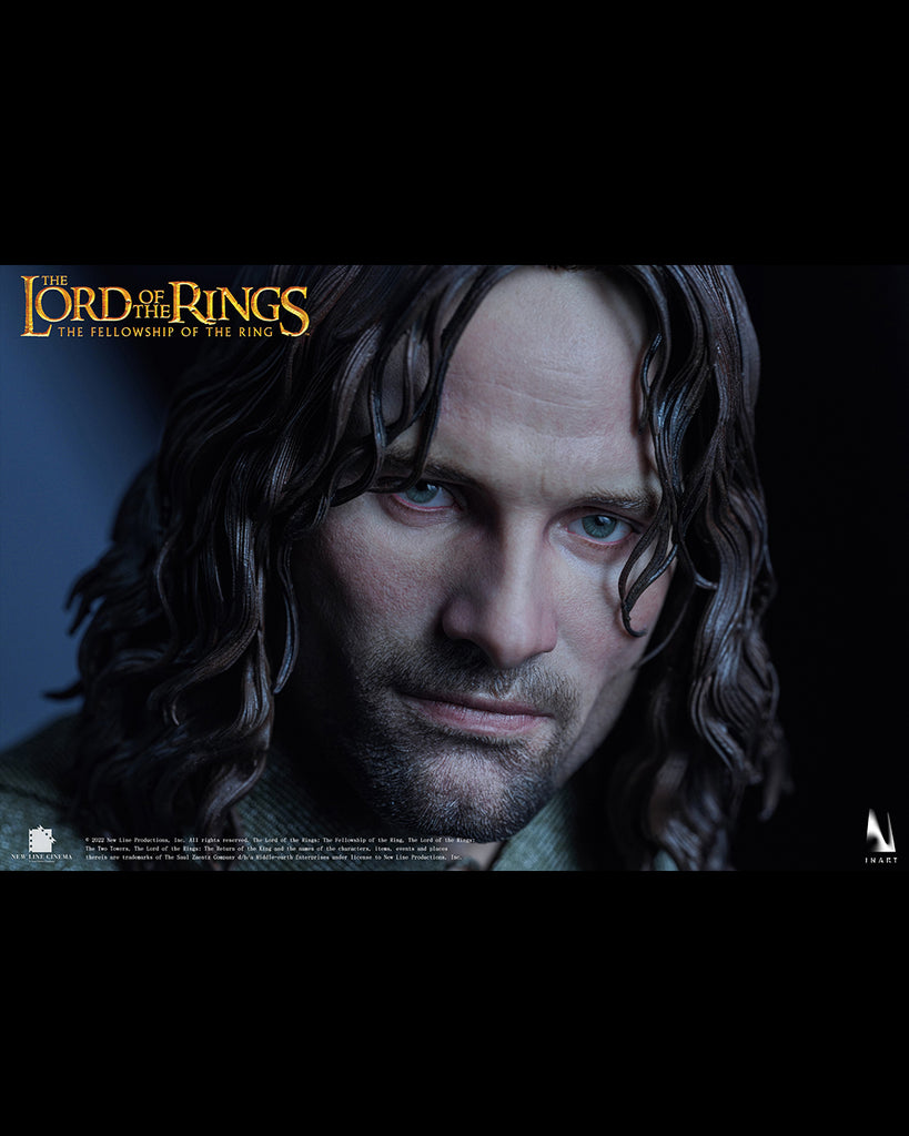 INART The Lord Of The Rings The Fellowship Of The Ring Aragorn 1/6th Scale Collectible Figure Standard Edition (Sculpted Hair)