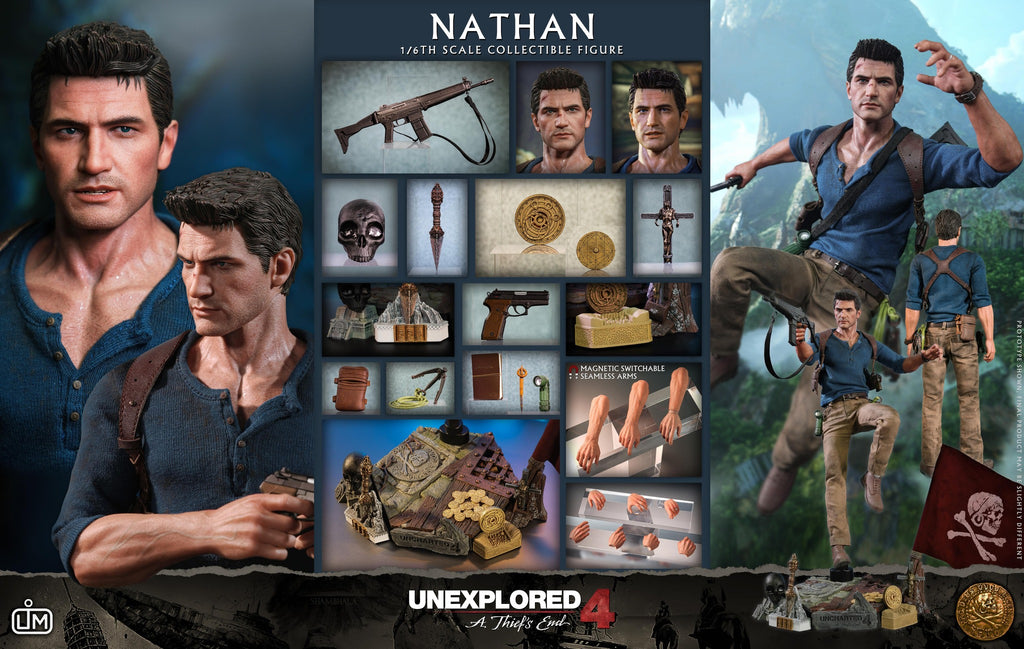 Preorder! Limtoys LIM012 Nathan Unexplored 4 1/6 Scale Collectible Figure