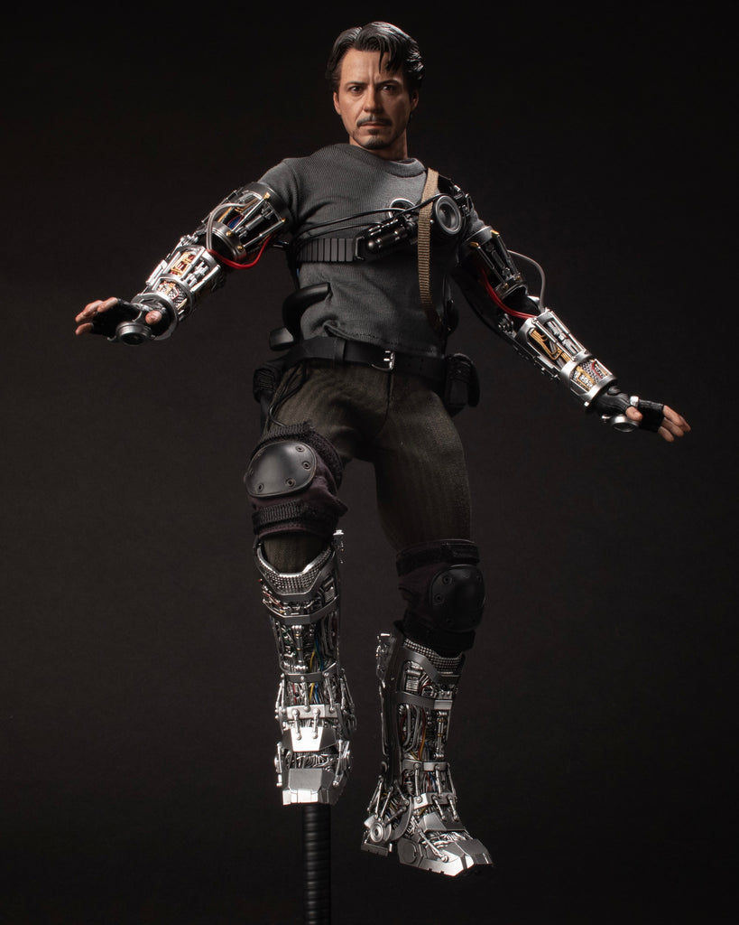 Hot toys MMS582B Tony Stark Mech Test Version Deluxe Edition(Special Edition)(Ironman)