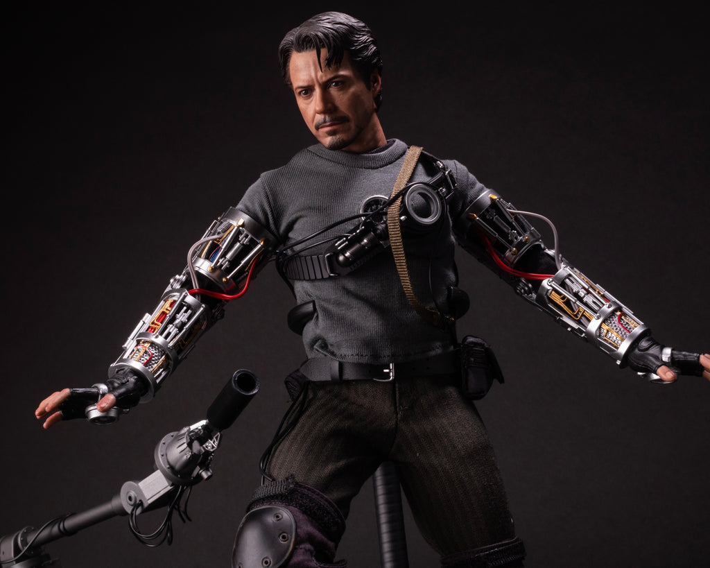 Hot toys MMS582B Tony Stark Mech Test Version Deluxe Edition(Special Edition)(Ironman)