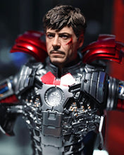 Load image into Gallery viewer, Hot toys MMS600 Marvel Ironman 2 Tony Stark Mark5 Suit Up Version Deluxe Edition