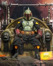 Load image into Gallery viewer, Hot toys TMS056 Star Wars The Mandalorian Boba Fett Repaint Armor and Throne Regular Edition