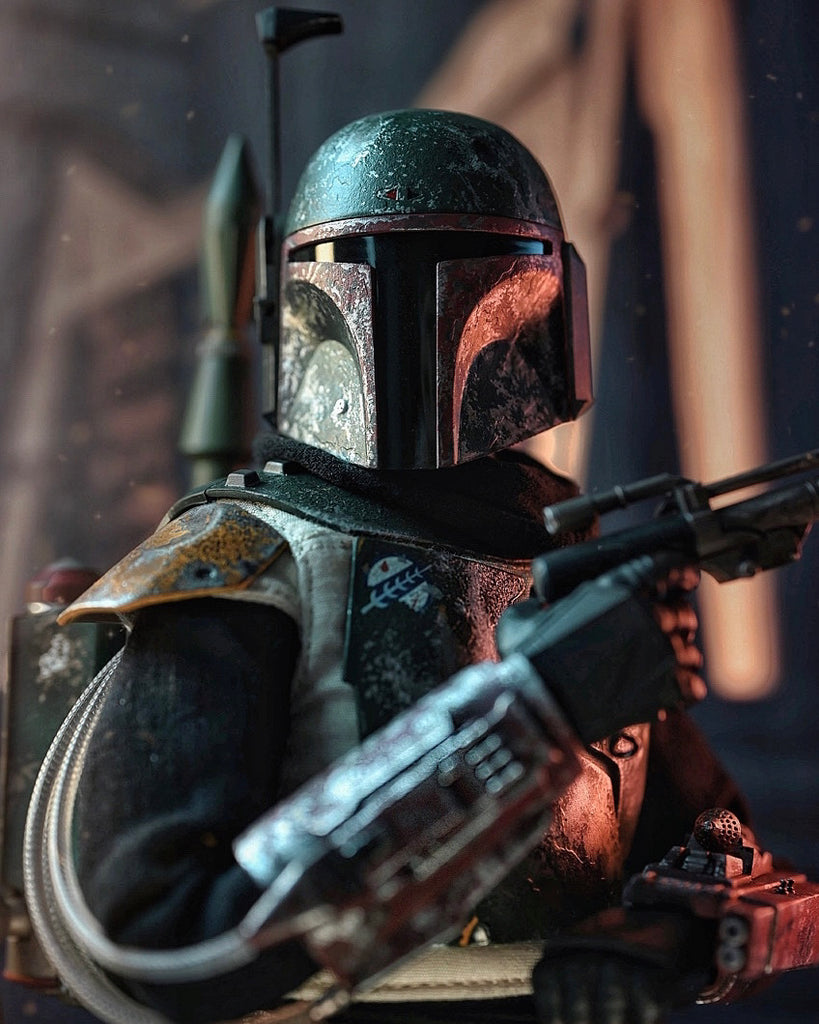 Hot toys TMS033 Star Wars The Mandalorian Boba Fett (Regular Edition)