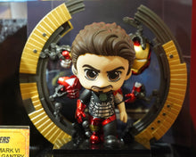 Load image into Gallery viewer, Hot toys Iron Man Mark VI with Suit-Up Gantry Cosbaby (S) Bobble-Head