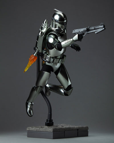 Hot toys MMS643 Star Wars Clone Trooper Chrome Version