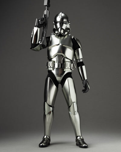 Hot toys MMS643 Star Wars Clone Trooper Chrome Version