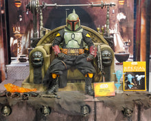 Load image into Gallery viewer, Hot toys TMS056B Star Wars The Mandalorian Boba Fett Repaint Armor and Throne (Special Edition)