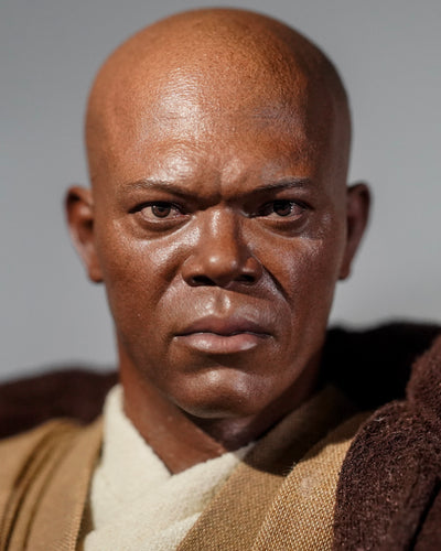 Hot Toys MMS681 Star Wars Attack of the Clones Mace Windu 1/6 Scale Collectible Figure
