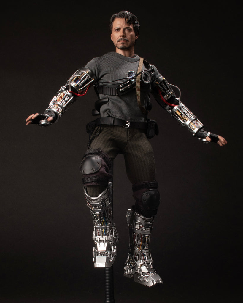 Hot toys MMS582B Tony Stark Mech Test Version Deluxe Edition(Special Edition)(Ironman)